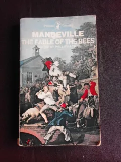 The Fable of the Bees - Bernard Mandeville  (carte in limba engleza)
