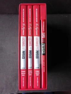 THE FEYNMAN LECTURES ON PHYSICS, 4 VOLUME, TEXT IN LIMBA ENGLEZA