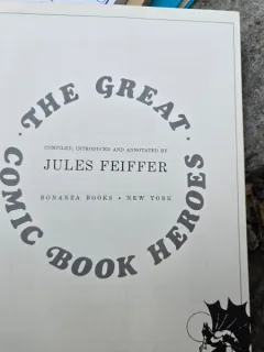 The great comic book heroes - Jules Feiffer