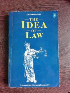 THE IDEA OF LAW - DENNIS LLOYD  (CARTE IN LIMBA ENGLEZA)