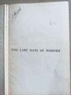 The last days of Pompeii - Lord Lytton