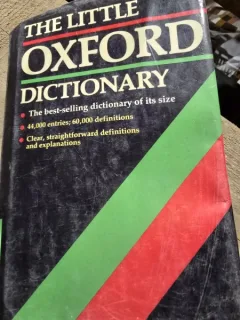 THE LITTLE OXFORD DICTIONARY