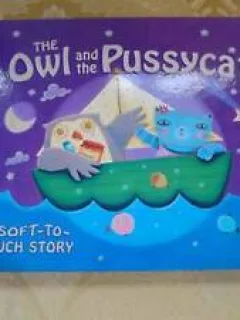 THE OWL AND THE PUSSYCAT - EDWARD LEAR (POVESTE ILUSTRATA, PENTRU COPII. TEXT IN LIMBA ENGLEZA)