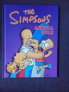 THE SIMPSONS ANNUAL 2012, CARTE CU BENZI DESENATE, TEXT IN LIMBA ENGLEZA