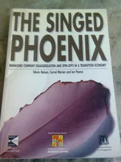 THE SINGED PHOENIX - EDWIN NELSON  (CARTE IN LIMBA ENGLEZA)