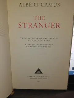 The stranger - Albert Camus (text in lb.Engleza)