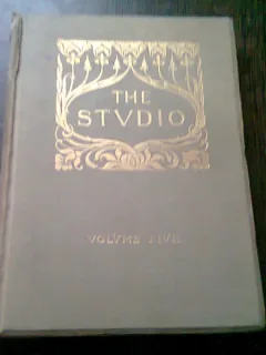 THE STUDIO. AN ILLUSTRATED MAGAZINE OF FINE AND APPLIED ART  VOLUMUL 5  (CARTE IN LIMBA ENGLEZA)