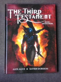 THE THIRD TESTAMENT, BOOK 1, THE LION AWAKES - ALEX ALICE, XAVIER DORISON  (CARTE CU BENZI DESENATE, TEXT IN LIMBA ENGLEZA)