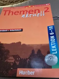 Themen aktuell 2 Kursbuch Arbeitsbuch Lektion 6-10 contine CD