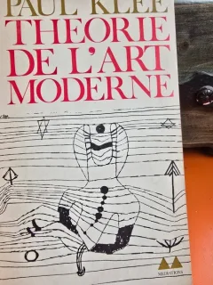 THEORIE DE L ART MODERNE - PAUL KLEE  (CARTE IN LIMBA FRANCEZA)