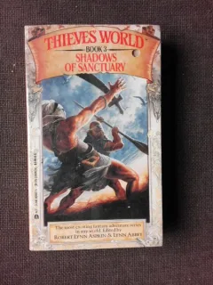 THIEVES WORLD, BOOK 3, SHADOWS OF SANCTUARY  (CARTE IN LIMBA ENGLEZA)