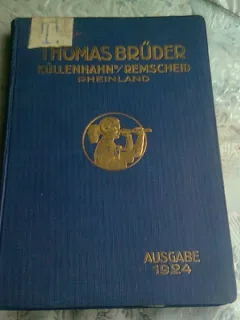 thomas bruder WERKZEUGFABRIK  (catalog de utilaje, text in limba germana)