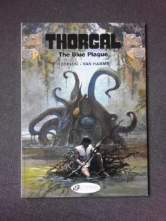 THORGAL, THE BLUE PAGUE - ROSINSKI, VAN HAMME  (CARTE CU BENZI DESENATE, TEXT IN LIMBA ENGLEZA)