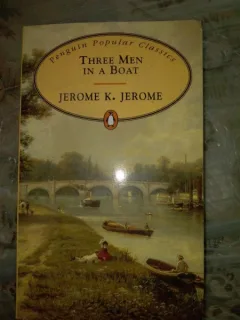 Three in a boat -Jerome K Jerome- editie in lb engleza/ Trei intr-o barca