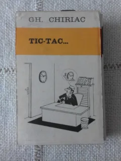 TIC-TAC.... CARTE CARICATURI DE GH. CHIRIAC