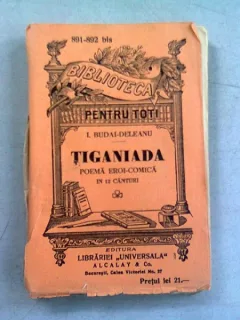 TIGANIADA - I. BUDAI DELEANU  (POEMA EROI-COMICA IN 12 CANTURI)
