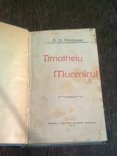 TIMOTHEIUL MUCENICUL - D.D. PATRASCANU