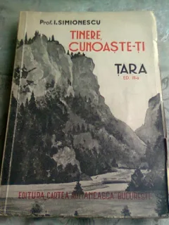 Tinere, cunoaste-ti tara - I. Simionescu