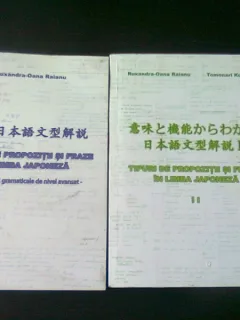 TIPURI DE PROPOZITII SI FRAZE IN LIMBA JAPONEZA - RUXANDRA OANA RAIANU  2 VOLUME