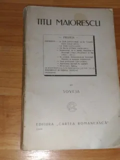 TITU MAIORESCU-DE SOVEJA