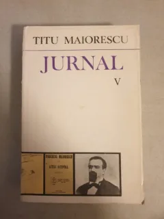 Titu Maiorescu - Jurnal V