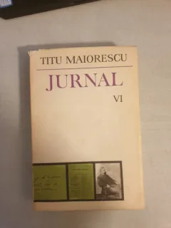 Titu Maiorescu - Jurnal VI