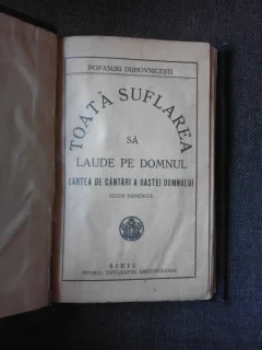 TOATA SUFLAREA SA LAUDE DOMNUL, CARTE DE CANTARI A OASTEI DOMNULUI