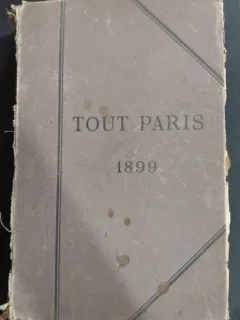 Tout Paris 1899
