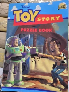 Toy story, puzzle book