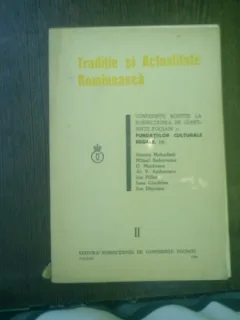 Traditie si actualitate romineasca - Simion Mehedinti, Mihail Sadoveanu, D. Murarasu