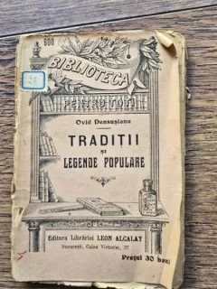 TRADITII SI LEGENDE POPULARE - OVID DENSUSIANU