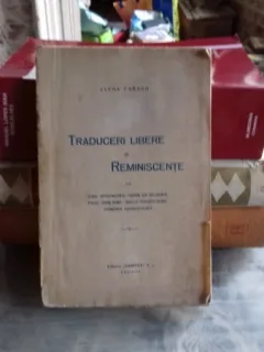 TRADUCERI LIBERE SI REMINISCENTE - ELENA FARAGO