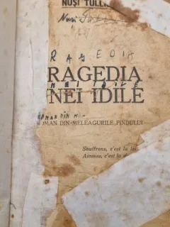 Tragedia unei idile - Nusi Tulliu  roman din meleagurile Pindului