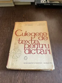 Traian Blajovici - Culegere de texte pentru dictari