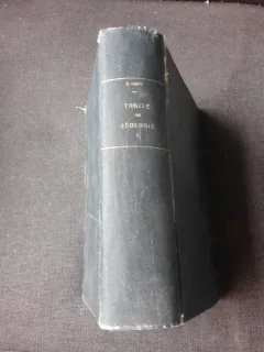 TRAITE DE GEOLOGIE - EMILE HAUG  VOLUMUL I  (CARTE IN LIMBA FRANCEZA)