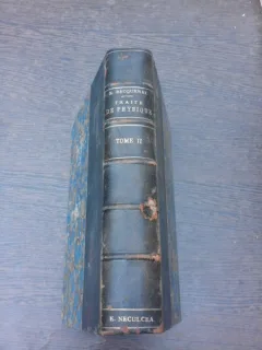 Traite de physique avec la chimie et les sciences naturelles - M. Becquerel vol.ii (carte in limba franceza, Ex Libris Eugen Neculcea)