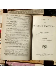 Traite elementaire de physiologie , Precis de Bacteriologie , Le Dr. Libert , 1924