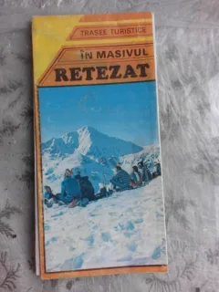 TRASEE TURISTICE IN MASIVUL RETEZAT, HARTA