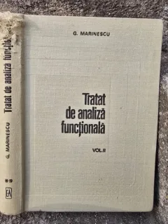 Tratat de analiza functionala Vol. II - G. Marinescu