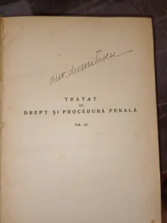 Tratat de drept si procedura penala (vol III) - I.Tanoviceanu