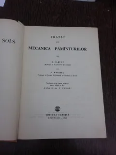 Tratat de mecanica pamantului - A. Caquot