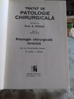 TRATAT DE PATOLOGIE CHIRURGICALA - EUGEN PROCA