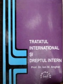 Tratat international si dreptul intern - Ion M. Anghel