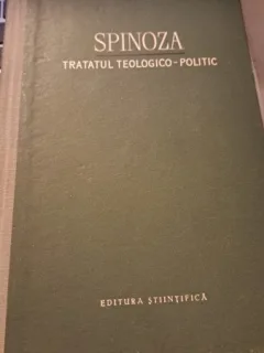 Tratatul teologico - politic , Benedict Spinoza