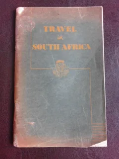 Travel in South Africa  (carte in limba engleza)
