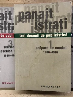 Trei decenii de publicistica-Panait Istrati