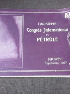 Troisieme congres international du petrole (Al treilea Congres Internațional al Petrolului)