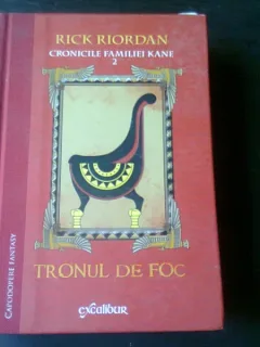 TRONUL DE FOC - RICK RIORDAN