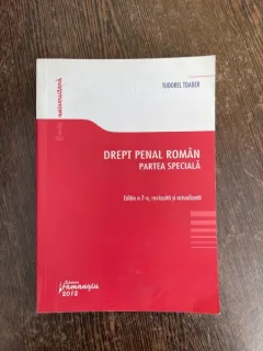 Tudorel Toader Drept penal roman. Partea speciala