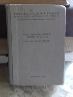 TUNUL ANTIAERIAN AUTOMAT CALIBRU 57mm S-60. INSTRUCTIUNI DE SERVICIU